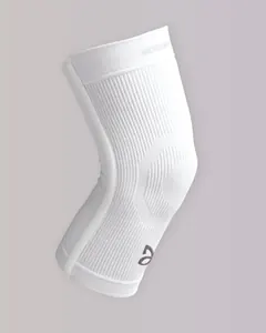 Hvit Knee Sleeve med logoen til Djokovic