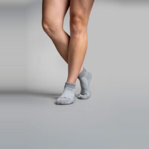 Grå Circulation Socks i et steg