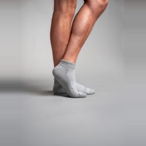 Grå Circulation Socks, sett fra siden