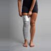Stor Bandage Wrap rundt kneet, sett forfra